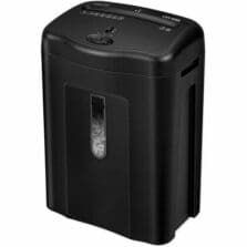 Light-Duty Cross-Cut Shredder, 11 Manual Sheet Capacity