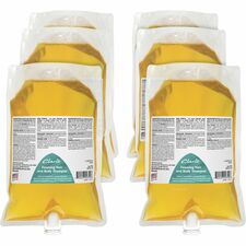 Shampoo, f/Hair/Body, Foaming, 1000ml, 6/CT, Golden