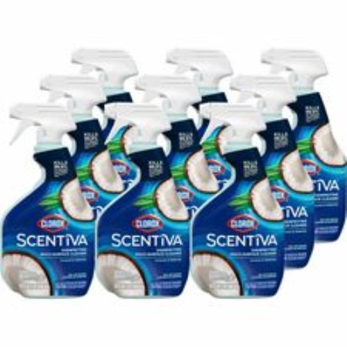 Cleaner, Multisurface, Coconut/Waterlily, Spray, 32 oz, 9/CT, CL