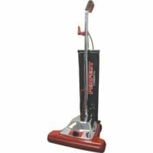Vacuum, Upright, Ergo Handle, 870-Watt, 50'Cord, 16" Path, BK/RD