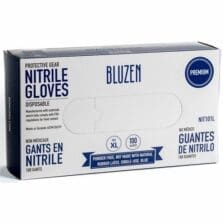 Gloves, Disposable, Powder-Free, Nitrile, XLarge, 100/BX, BE
