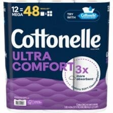 Toilet Paper, Ultra Comfort, 2-Ply, Plant-Based, 12/PK, WE