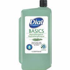 Hand Soap Refill, Liquid, Microplastic-free, 1 Liter, 8/CT, Green