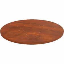 Tabletop, f/LLR61641 Base, Laminate, 36"Dia x 1"Thick, Cherry