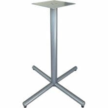 Base, X, Metal,Lorell 36"/42"Tops, 35-3/8"x35-3/8"x40-3/8", SR