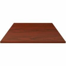 Tabletop,LLR87241 Base, Lam, 42"x42"x1"Thick, Mahogany