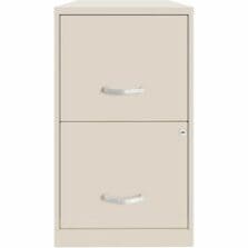 File Cabinet, F/F, Mobile, Steel, 14-1/4"x18"x26-1/2", Stone