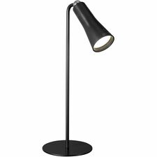 Desk Lamp, 3-in-1, LED, USB, Swiveling, Magnet, Dimmable, BK