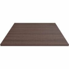 Tabletop,LLR61641 Base, Laminate, 36"x36"x1"Thick, Espresso
