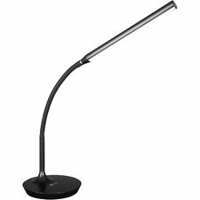 Desk Lamp, Extended Reach, LED, 95 CRI, 10-1/2" Shade, BK