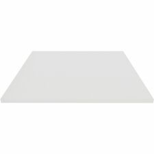 Tabletop, f/LLR61641 Base, Laminate, 36"x36"x1"Thick, White