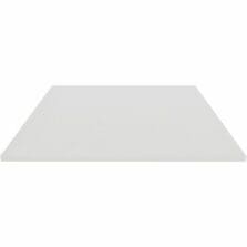 Tabletop,LLR87241 Base, Laminate, 42"x42"x1"Thick, White