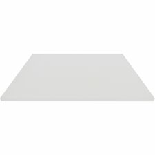 Tabletop, f/LLR87241 Base, Laminate, 42"x42"x1"Thick, White