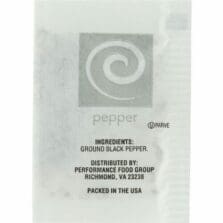 Pepper, 0.1 grams, 1000/BG, 3BG/CT, WE
