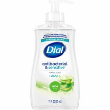 Hand Soap, Liquid, Antibacterial, Sensitive Skin, 11oz, 12/CT, GN