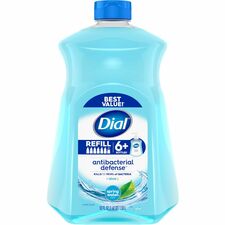 Hand Soap, Antibacterial, Liquid, Spring Water, 52oz, 3/CT, Blue