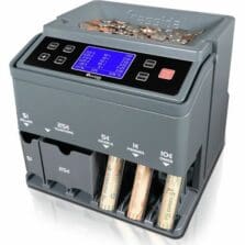 Coin Counter/Sorter, 300 Coins/Min, Wrapping, GY