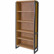 Bookcase, Open, 4 Shelves, 36"x12"x78", Monarca