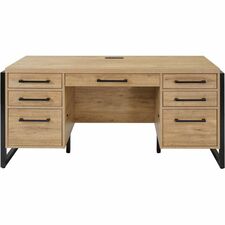 Credenza, w/7Drawers/Outlets, 66"x21"x31", Monarca