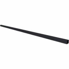 Stiffener Bar, f72" Top, 54"x1"x1", Black