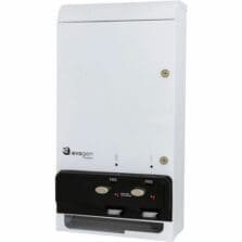 Hygiene Dispenser, Dual Vendor, 14.24"x6.87"x29.25", White