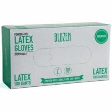 Gloves, Latex, Powder-Free, Large, 100/BX, 10/CT, OFWE
