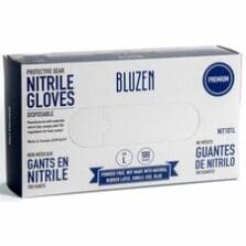 Gloves, Disposable, Powder-Free, Nitrile, Large, 100/BX, 10/CT, BE