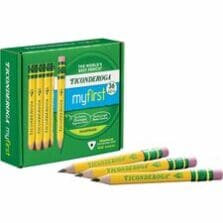 Beginner's Pencil, Large, No.2 Lead, 4.5"L, 36/PK, Yellow