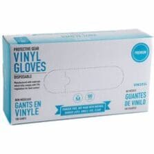 Gloves, Disposable, Vinyl, Medium, 100/BX, 10/CT, CL