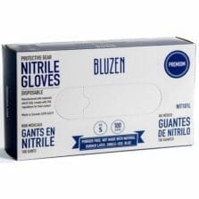 Gloves, Extra-Strength, Nitrile, Small, 100/BX, 10/CT, BE