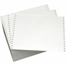Paper, 20 lb, Perforated, f/Invoices&Contracts, 2700/BX, 10/CT, WE