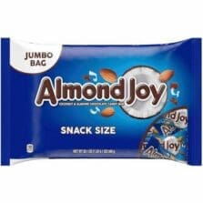 Candy, Almond Joy, Snack Size, 2 Bags/CT