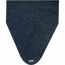 Urinal Mat, Deodorizing, 16.75"x20.5"x1.25", 6/CT, Black