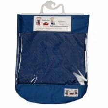 Pouch, w/Clear Sleeves, Book Baggies, 10.5"x2"x16", 10/CT, Blue