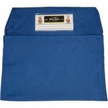 Chair Pocket, 1-Compartment, 10"-12"Wx2"D, 10/CT, Blue