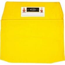 Chair Pocket, 1-Compartment, 16"-19"Wx2"D, 25/CT, Yellow