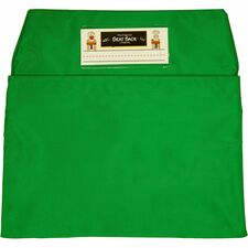 Chair Pocket, 1-Compartment, 16"-19"Wx2"D, 10/CT, Green
