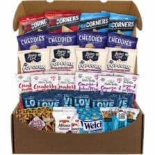 Snack Box, Salty/Sweet, Popcorn/Fruit Snacks, 43/CT