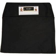 Chair Pocket, 1-Compartment, 10"-12"Wx2"D, 25/CT, Black