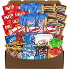 Snack Box, Party, Fruit Snacks/Candy/Crackers/Cookies, 45/CT