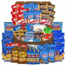 Snack Box, Cookies/Crackers/Chex Mix/Nuts, 77/CT