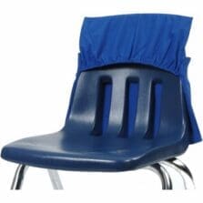 Chair Pocket, Elastic Back, 12"-17"Wx2"D, 25/CT, Blue