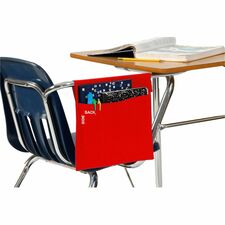 Desk Pouch, f/Sidearm Desks, 25/CT, Red