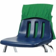 Chair Pocket, Elastic Back, 12"-17"Wx2"D, 25/CT, Green