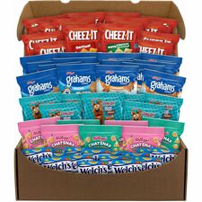 Snack Box, Schoolyard Snacks, Crackers/Fruit Snacks, 60/CT