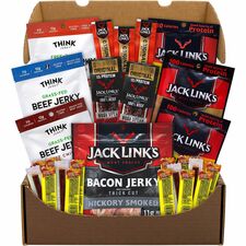 Snack Box, Beef Jerky Variety, 27/CT
