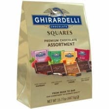 Candy, Ghirardelli Squares, Milk/Dark Chocolate, 15.77 oz Bag