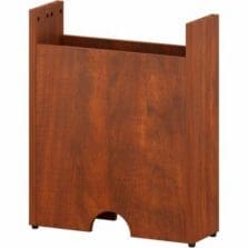 Base, Modular, f/Conference Table, 23.6"x7.87"x28.5", Cherry