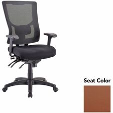 Executive Chair, Hi-Back, 26.75"x26"x40.5"-44", Cordovan