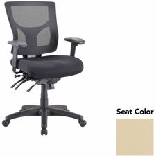 Executive Chair, Mid-Back, 26.75"x26"x39.38", Buff